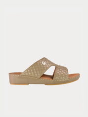 Barjeel Uno 021132 Men's Sandals-Beige
