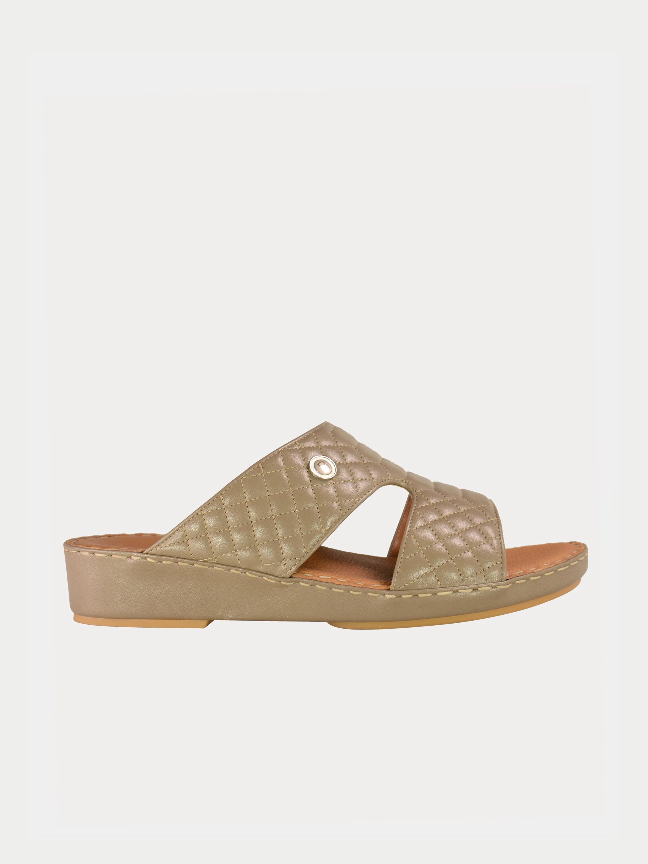 Barjeel Uno 021132 Men's Sandals-Beige