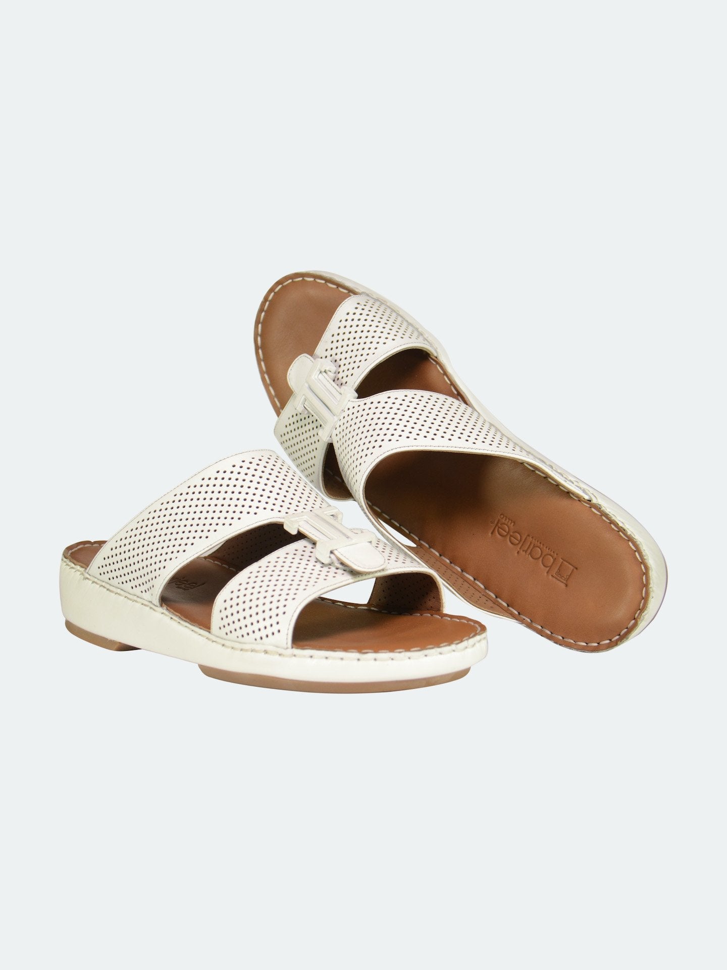 Barjeel Uno 004111 Men's Sandals - White