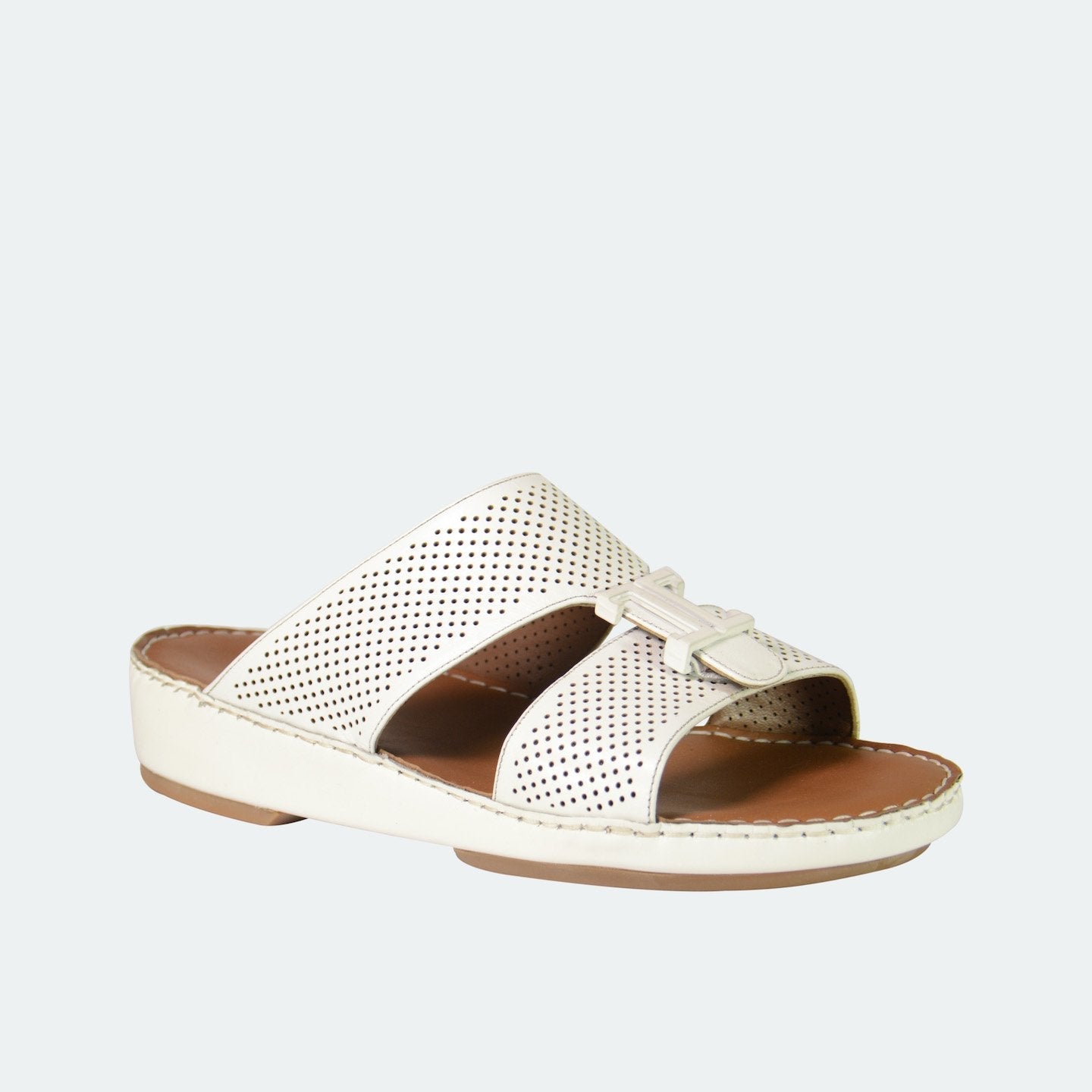 Barjeel Uno 004111 Men's Sandals - White