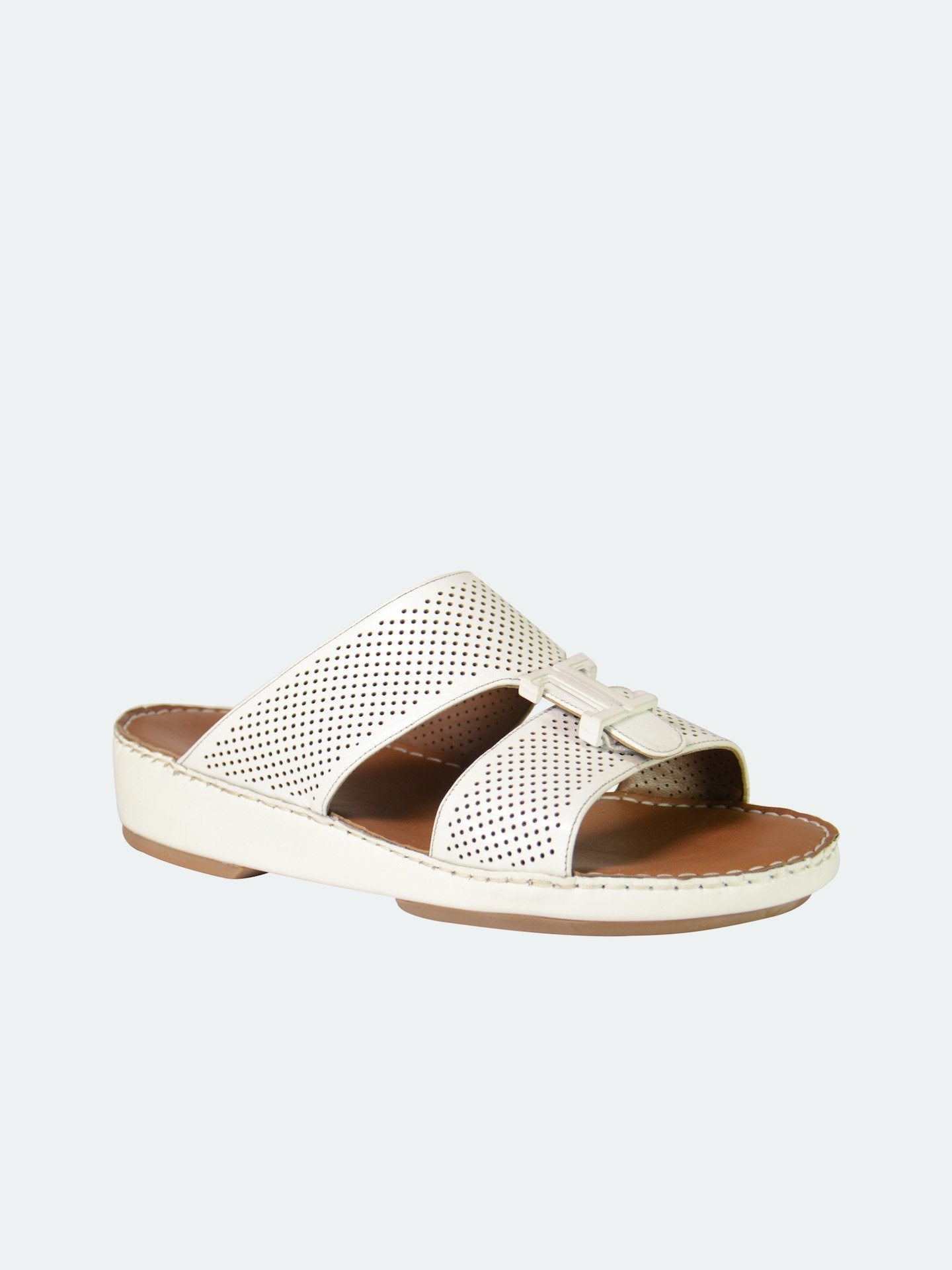 Barjeel Uno 004111 Men's Sandals - White